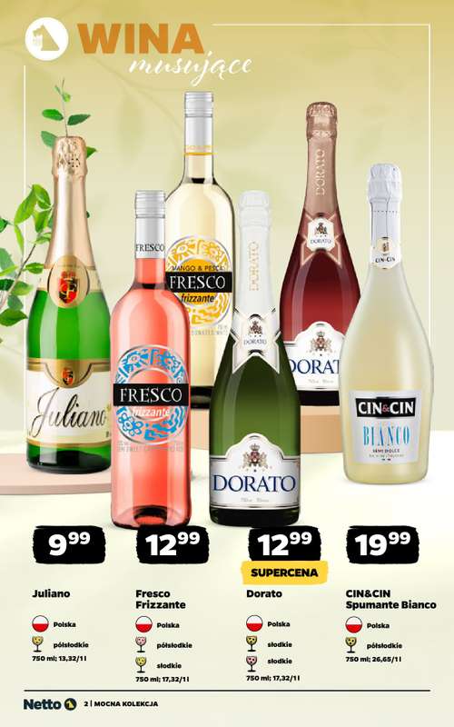 Netto - gazetka promocyjna Mocna Kolekcja - Wina  do soboty 06.06 - strona 2