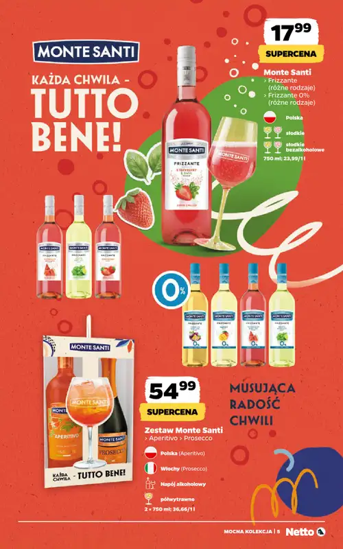 Netto - gazetka promocyjna Mocna Kolekcja - Wina  do soboty 06.06 - strona 5