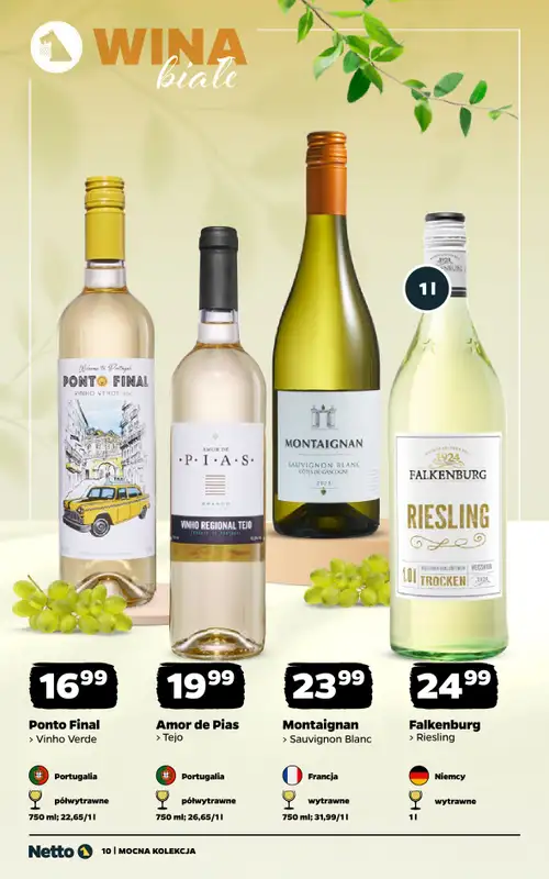 Netto - gazetka promocyjna Mocna Kolekcja - Wina  do soboty 06.06 - strona 10