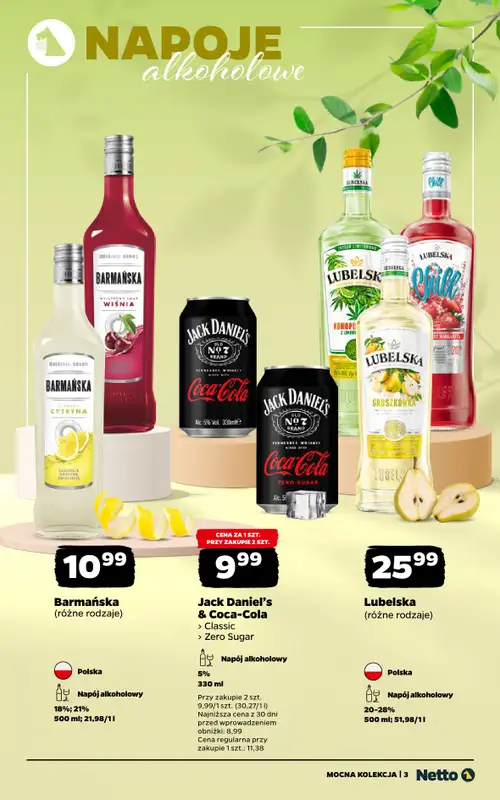 Netto - gazetka promocyjna Mocna Kolekcja - Mocne Alkohole   - strona 3