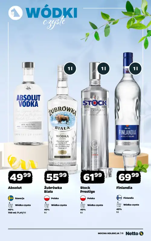 Netto - gazetka promocyjna Mocna Kolekcja - Mocne Alkohole  do soboty 06.06 - strona 11
