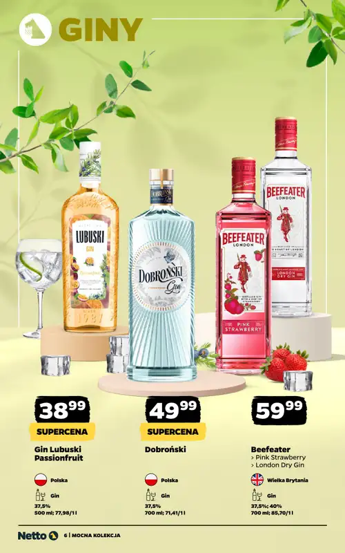 Netto - gazetka promocyjna Mocna Kolekcja - Mocne Alkohole  do soboty 06.06 - strona 6