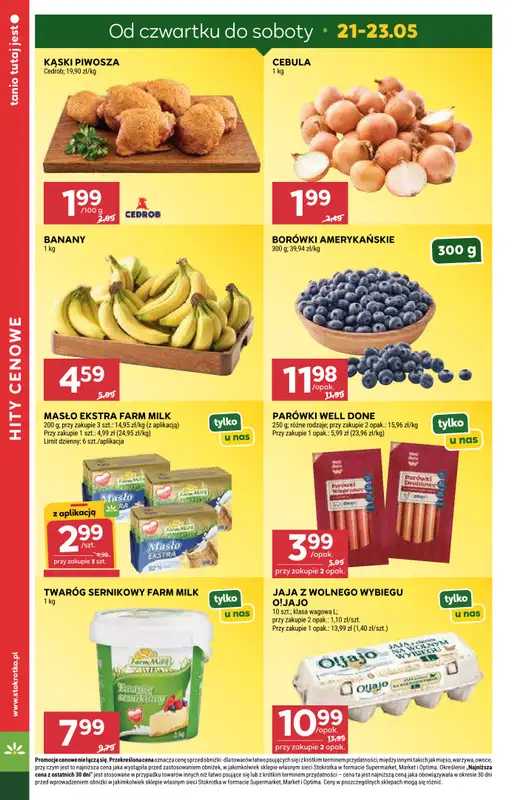 Stokrotka - gazetka promocyjna Gazetka Supermarket od czwartku 21.05 do środy 27.05 - strona 2