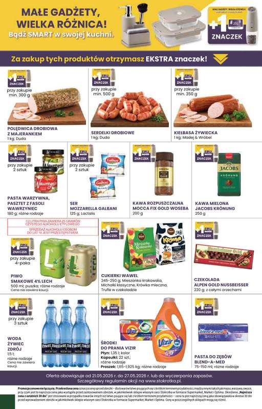 Stokrotka - gazetka promocyjna Gazetka Market od czwartku 21.05 do środy 27.05 - strona 36
