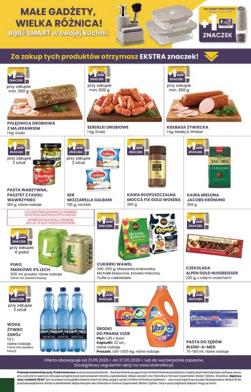 Stokrotka - gazetka promocyjna Gazetka Market od czwartku 21.05 do środy 27.05 - strona 36