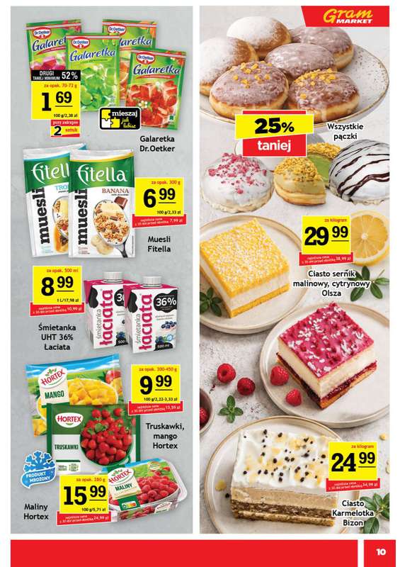 Gram Market - gazetka promocyjna Gazetka od środy 27.05 do wtorku 02.06 - strona 10