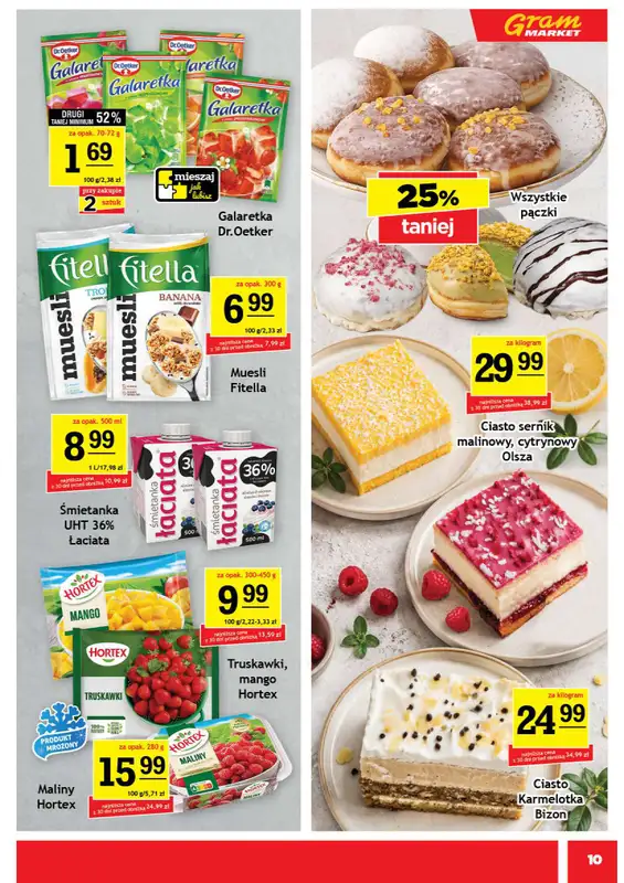 Gram Market - gazetka promocyjna Gazetka od środy 27.05 do wtorku 02.06 - strona 10