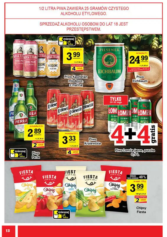 Gram Market - gazetka promocyjna Gazetka od środy 27.05 do wtorku 02.06 - strona 13