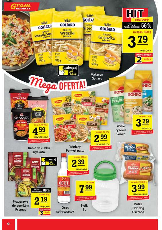 Gram Market - gazetka promocyjna Gazetka od środy 27.05 do wtorku 02.06 - strona 9