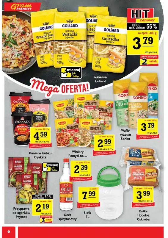 Gram Market - gazetka promocyjna Gazetka od środy 27.05 do wtorku 02.06 - strona 9