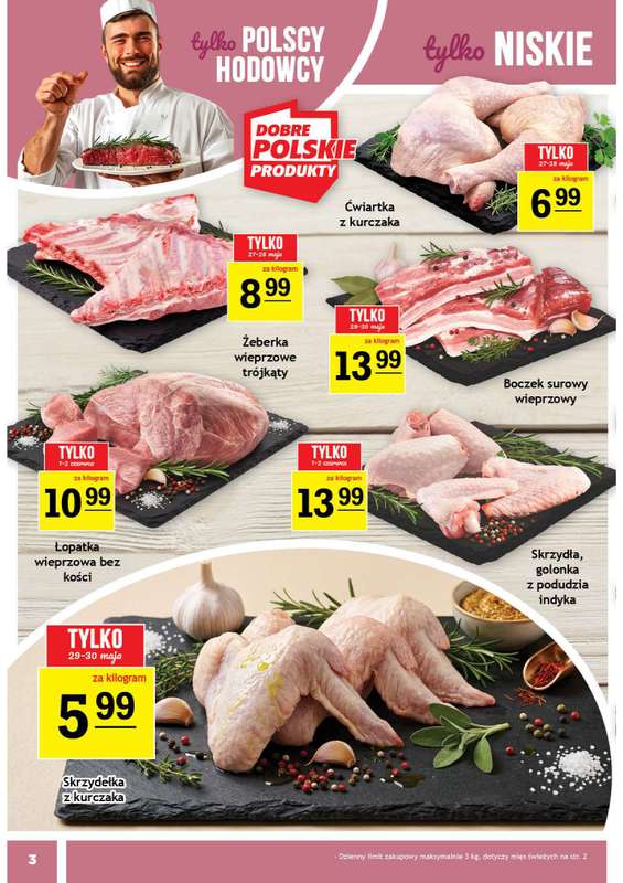 Gram Market - gazetka promocyjna Gazetka od środy 27.05 do wtorku 02.06 - strona 3