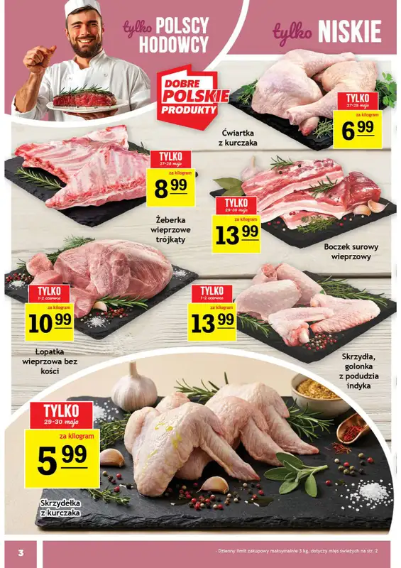 Gram Market - gazetka promocyjna Gazetka od środy 27.05 do wtorku 02.06 - strona 3