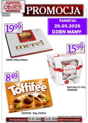 Społem - Blisko i Korzystnie - gazetka promocyjna Plakat promocyjny PSS Puszczykowo od soboty 23.05 do wtorku 26.05