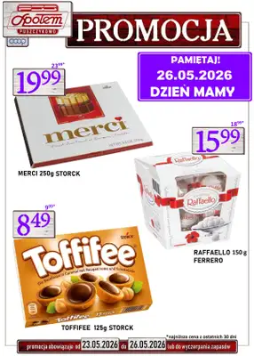 Społem - Blisko i Korzystnie - gazetka promocyjna Plakat promocyjny PSS Puszczykowo od soboty 23.05 do wtorku 26.05