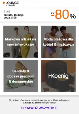 Lounge by Zalando - gazetka promocyjna Do -80% promocje na wybrane marki na WEEKEND! od soboty 23.05 do niedzieli 24.05 - strona 7