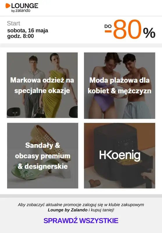 Lounge by Zalando - gazetka promocyjna Do -80% promocje na wybrane marki na WEEKEND! od soboty 23.05 do niedzieli 24.05 - strona 7