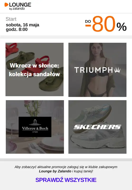 Lounge by Zalando - gazetka promocyjna Do -80% promocje na wybrane marki na WEEKEND! od soboty 23.05 do niedzieli 24.05 - strona 2