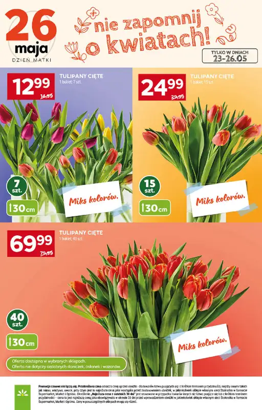 Stokrotka - gazetka promocyjna Hity na start od poniedziałku 25.05 do środy 27.05 - strona 5