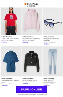 Lounge by Zalando - gazetka promocyjna Specjalne okazje: Calvin Klein od piątku 22.05 do poniedziałku 25.05 - strona 5