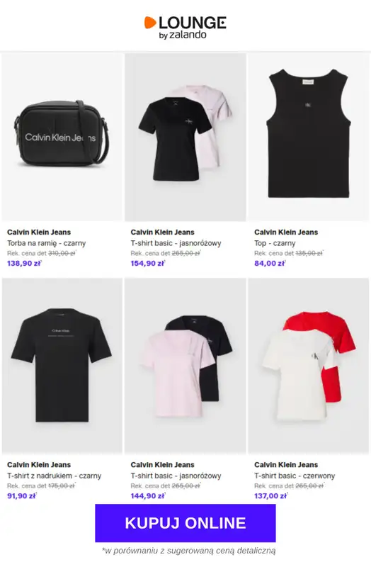 Lounge by Zalando - gazetka promocyjna Specjalne okazje: Calvin Klein od piątku 22.05 do poniedziałku 25.05 - strona 2
