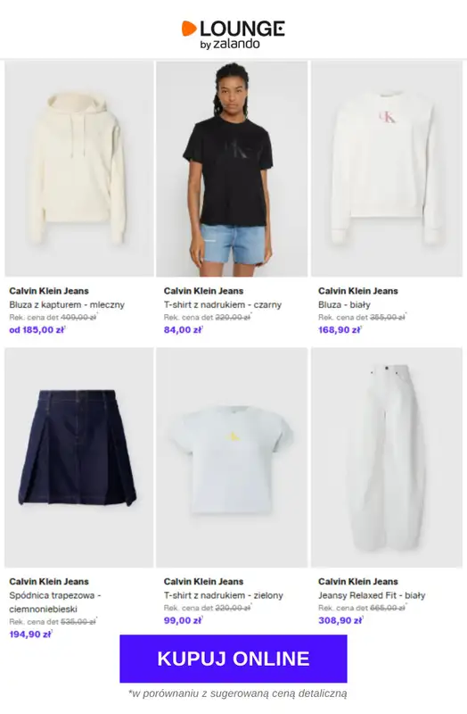 Lounge by Zalando - gazetka promocyjna Specjalne okazje: Calvin Klein od piątku 22.05 do poniedziałku 25.05 - strona 9