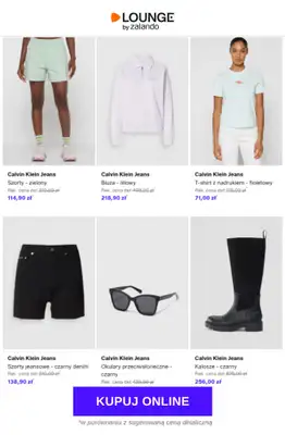Lounge by Zalando - gazetka promocyjna Specjalne okazje: Calvin Klein od piątku 22.05 do poniedziałku 25.05 - strona 6