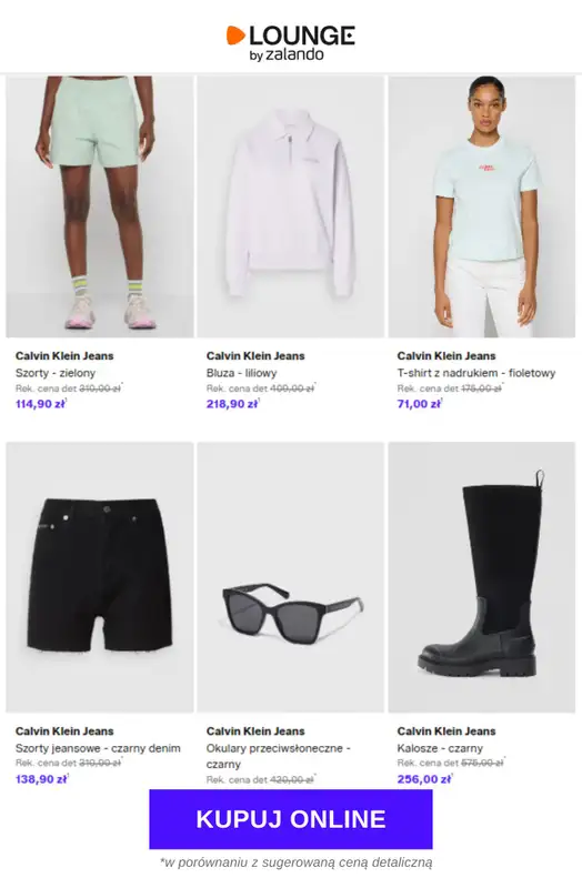 Lounge by Zalando - gazetka promocyjna Specjalne okazje: Calvin Klein od piątku 22.05 do poniedziałku 25.05 - strona 6