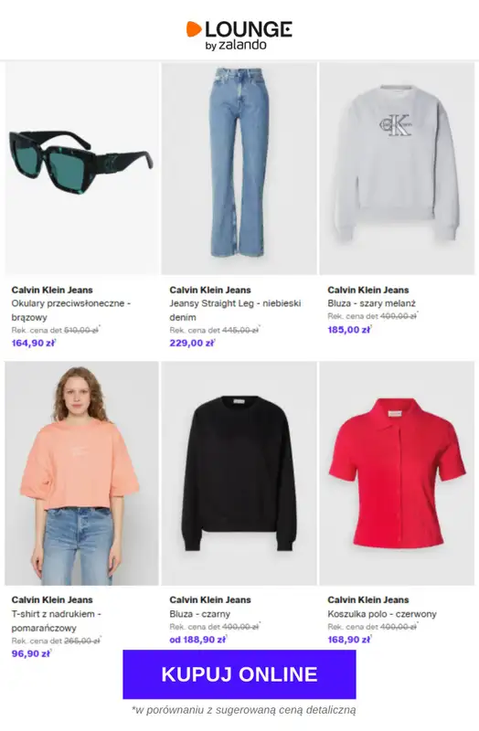 Lounge by Zalando - gazetka promocyjna Specjalne okazje: Calvin Klein od piątku 22.05 do poniedziałku 25.05 - strona 10