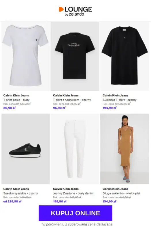Lounge by Zalando - gazetka promocyjna Specjalne okazje: Calvin Klein od piątku 22.05 do poniedziałku 25.05 - strona 3