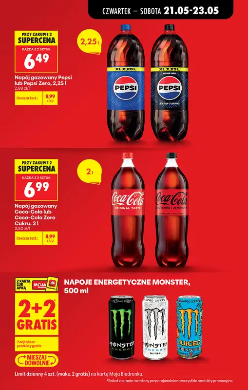 Biedronka - gazetka promocyjna Od czwartku od czwartku 21.05 do środy 27.05 - strona 15