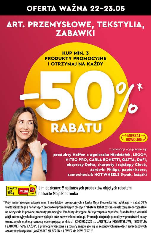 Biedronka - gazetka promocyjna Od czwartku od czwartku 21.05 do środy 27.05 - strona 5