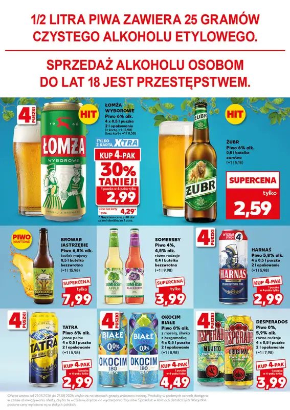 Kaufland - gazetka promocyjna Oferta Kaufland - SUPER SOBOTA od soboty 23.05 do soboty 23.05 - strona 23