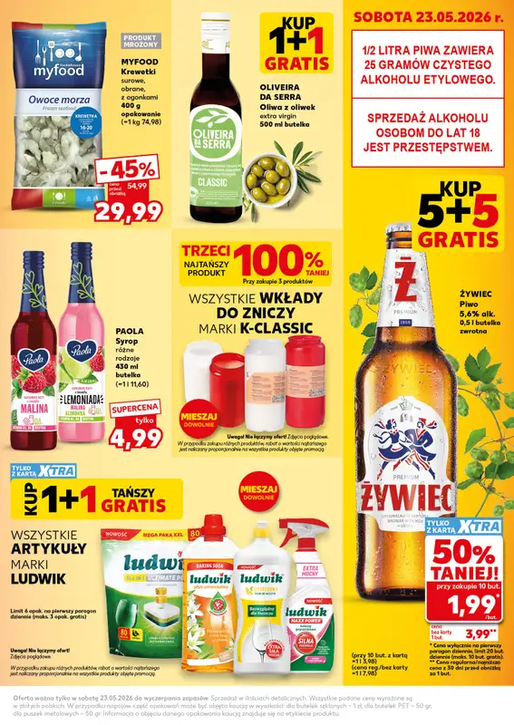 Kaufland - gazetka promocyjna Oferta Kaufland - SUPER SOBOTA od soboty 23.05 do soboty 23.05 - strona 3