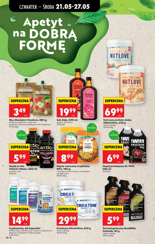 Biedronka - gazetka promocyjna Od czwartku, Z ladą tradycyjną od czwartku 21.05 do środy 27.05 - strona 48