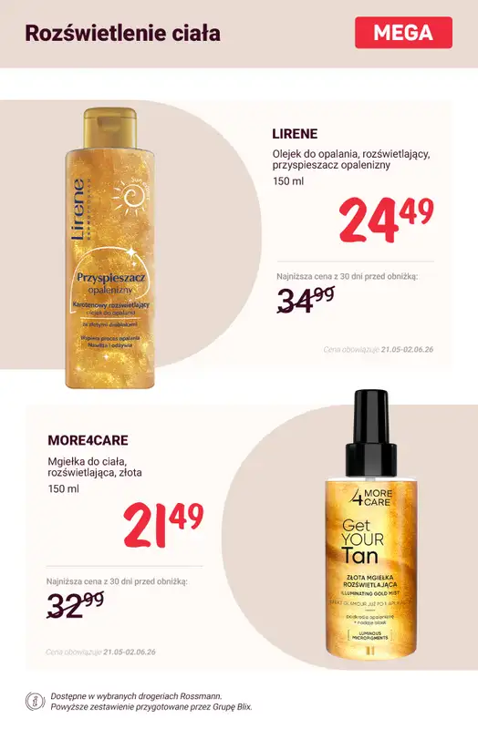 Rossmann - gazetka promocyjna Nowe MEGA PROMOCJE - od 21.05 od soboty 23.05 do wtorku 02.06 - strona 6