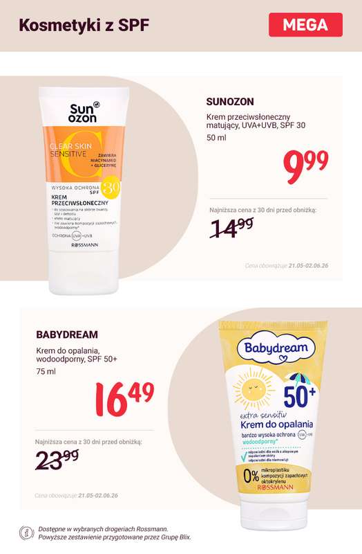 Rossmann - gazetka promocyjna Nowe MEGA PROMOCJE - od 21.05 od soboty 23.05 do wtorku 02.06 - strona 4