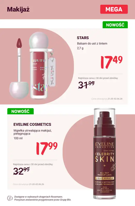 Rossmann - gazetka promocyjna Nowe MEGA PROMOCJE - od 21.05 od soboty 23.05 do wtorku 02.06 - strona 7