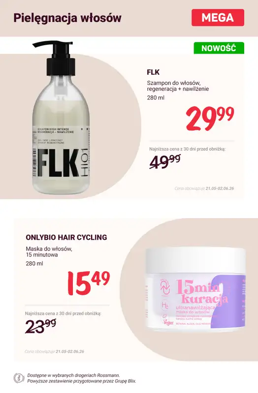Rossmann - gazetka promocyjna Nowe MEGA PROMOCJE - od 21.05 od soboty 23.05 do wtorku 02.06 - strona 12