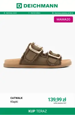 Deichmann - gazetka promocyjna -20% na nieprzecenione buty damskie od 149 zł w Deichmann PLUS od piątku 22.05  - strona 9