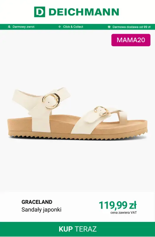 Deichmann - gazetka promocyjna -20% na nieprzecenione buty damskie od 149 zł w Deichmann PLUS od piątku 22.05  - strona 7