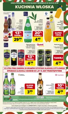 Carrefour - gazetka promocyjna Gazetka Kuchnia Włoska  do soboty 30.05 - strona 13