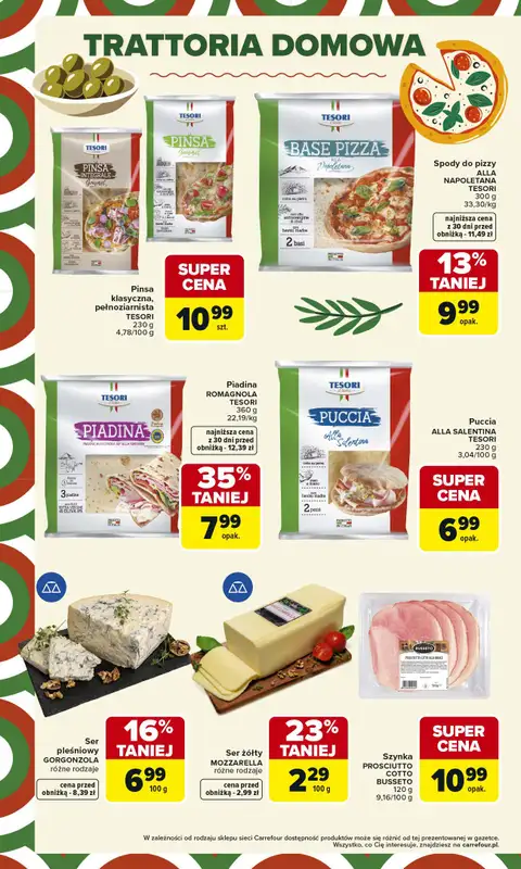 Carrefour Market - gazetka promocyjna Gazetka Kuchnia Włoska  do soboty 30.05 - strona 4