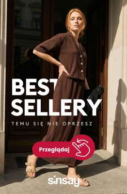 Sinsay - gazetka promocyjna BESTSELLERY Sinsay! od soboty 23.05 do piątku 29.05
