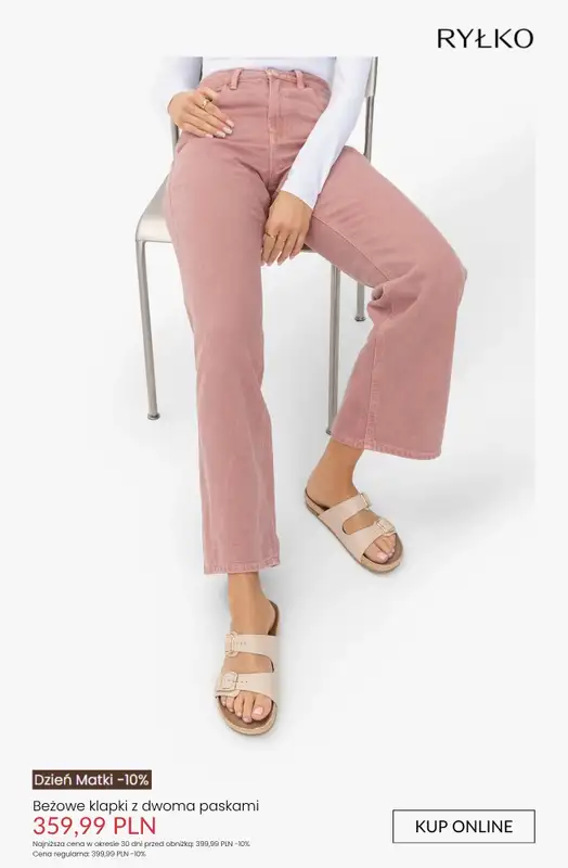 Ryłko - gazetka promocyjna -10% wybrane buty i torebki od piątku 22.05  - strona 7