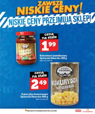 TOPAZ - gazetka promocyjna Nowa gazetka od czwartku, 28.05 od czwartku 28.05 do wtorku 02.06 - strona 25