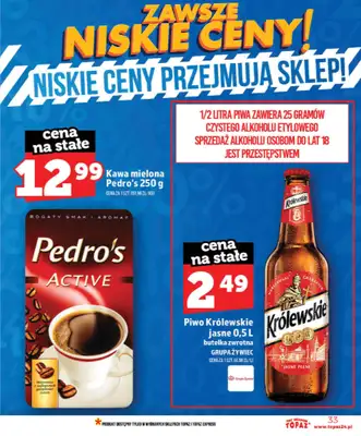 TOPAZ - gazetka promocyjna Nowa gazetka od czwartku, 28.05 od czwartku 28.05 do wtorku 02.06 - strona 33