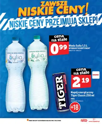 TOPAZ - gazetka promocyjna Nowa gazetka od czwartku, 28.05 od czwartku 28.05 do wtorku 02.06 - strona 31