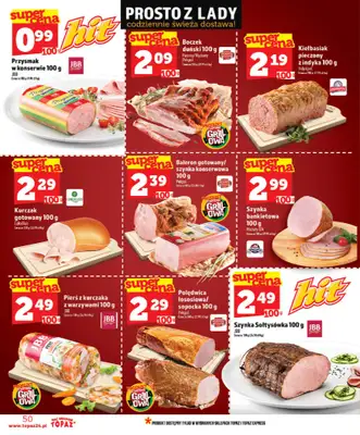 TOPAZ - gazetka promocyjna Nowa gazetka od czwartku, 28.05 od czwartku 28.05 do wtorku 02.06 - strona 50