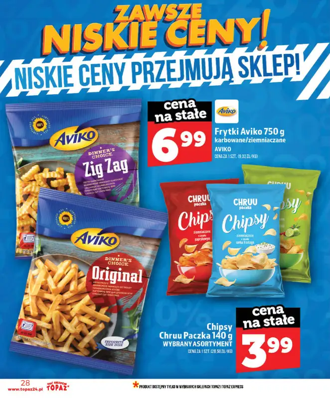 TOPAZ - gazetka promocyjna Nowa gazetka od czwartku, 28.05 od czwartku 28.05 do wtorku 02.06 - strona 28