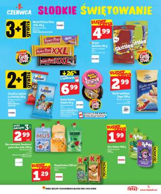 TOPAZ - gazetka promocyjna Nowa gazetka od czwartku, 28.05 od czwartku 28.05 do wtorku 02.06 - strona 5